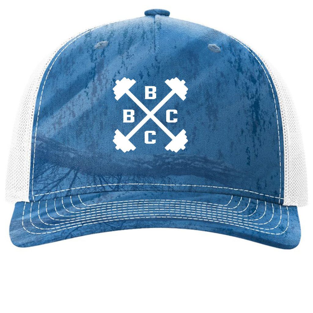 Realtree Fishing Light Blue/ White - FRONT